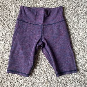 Lululemon Purple Biker Shorts